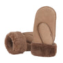 WOMENS SHEEPSKIN MITTENS MINK