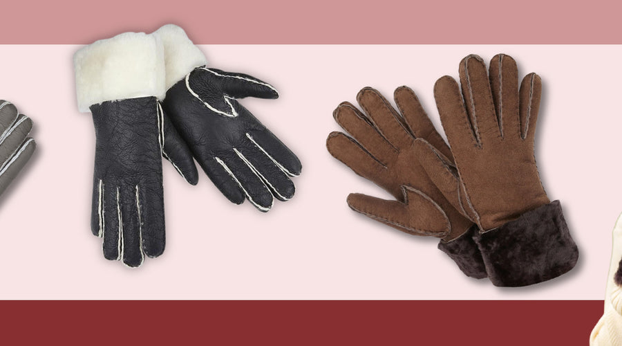 Premium Shearling Gloves: Beautiful Winter Protection for Women