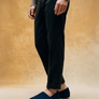 ANTON Mens Sheepskin Slippers