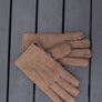 MEN'S SHEEPSKIN GLOVES BROWN