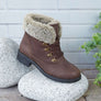 STOWE Womens Leather Sheepskin Boots